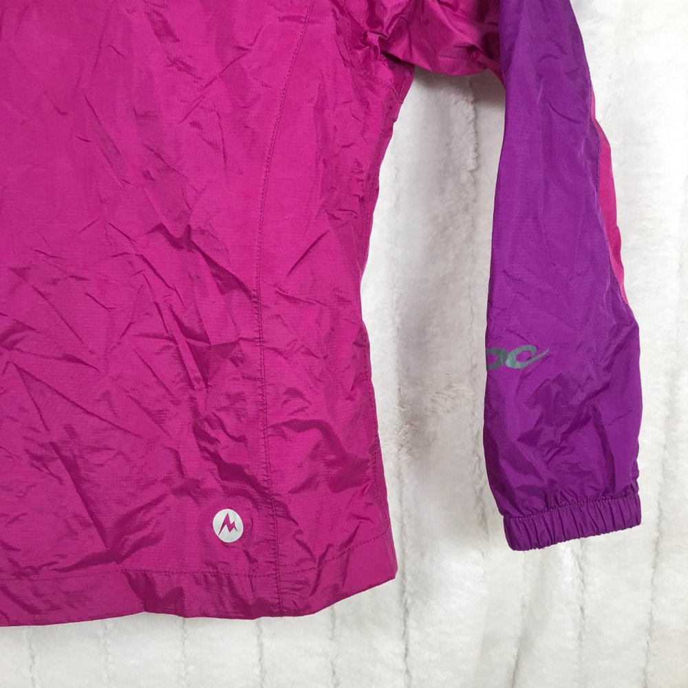 Marmot Girls XS 4-5 Windbreaker with hood - Picture 12 of 12